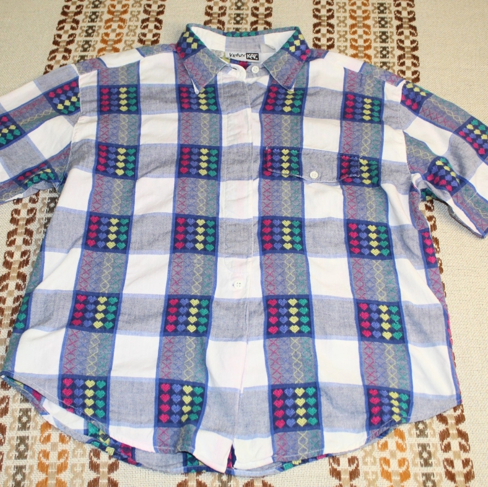 1990's Krazy Kat vintage womens blouse